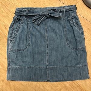 jean skirt